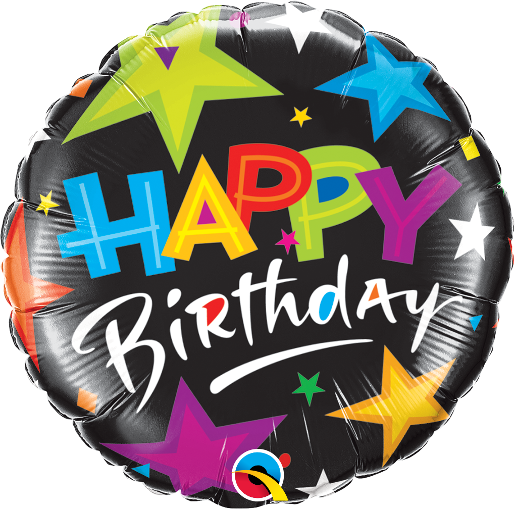 23783 Birthday Brilliant Stars Black